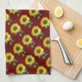 Zonnebloem Amerikaanse MoJo Kitchen-handdoek Theedoek (Quarter Fold)