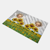 Zonnebloem Angels deurmat (Schuin)