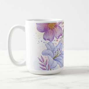 Zonnebloem Aquarel Ontwerp Koffiemok