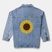 ZONNEBLOEM ART DENIM JEAN JACKET (Achterkant)