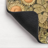 Zonnebloem Art Nouveau Tuin Grasset Vrouw Muismat (Hoek)