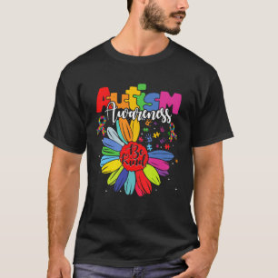Zonnebloem Autisme Awareness Kies vriendelijkheid T-shirt