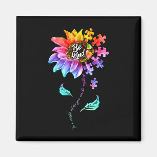 Zonnebloem Autisme Bewustheid Sint-Poole Mam Super Magneet