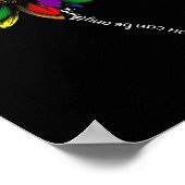 Zonnebloem Autisme Bewustheid Sint-Poole Mam Super Poster (Hoek)