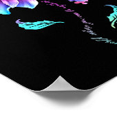 Zonnebloem Autisme Bewustheid Sint-Poole Mam Super Poster (Hoek)