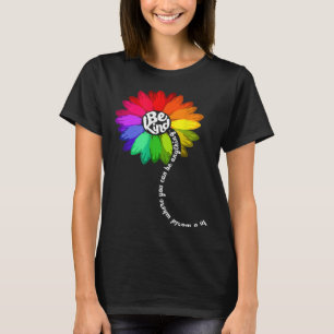 Zonnebloem Autisme Bewustzijn Wees Aardig Puzzel M T-shirt
