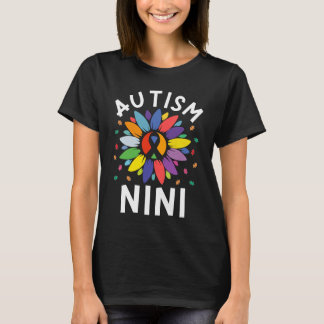 Zonnebloem Autisme Bewustzijnsdag Matching Familie T-shirt