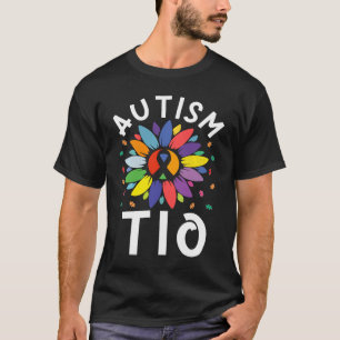 Zonnebloem Autisme Bewustzijnsdag Matching Familie T-shirt
