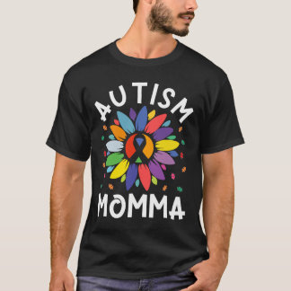 Zonnebloem Autisme Dag Aanpassing Familie Aut T-shirt