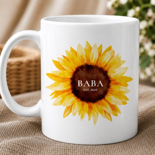 Zonnebloem Baba Koffiemok