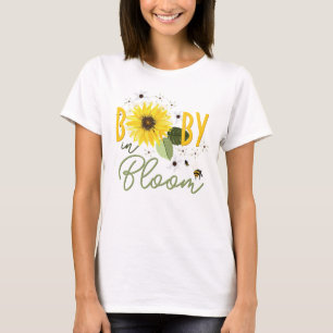 Zonnebloem Baby in bloei T-shirt