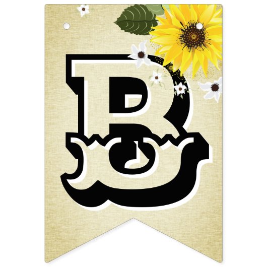 Zonnebloem Baby Q Vlaggetjes (Tweede vlag)