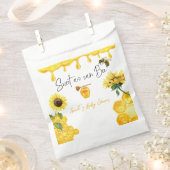 Zonnebloem Baby shower van suikerbieten Bedankzakje (Geknipt)