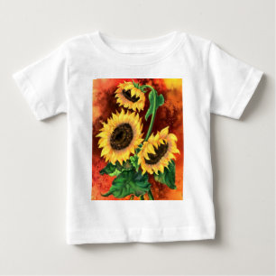 Zonnebloem Baby T-shirt