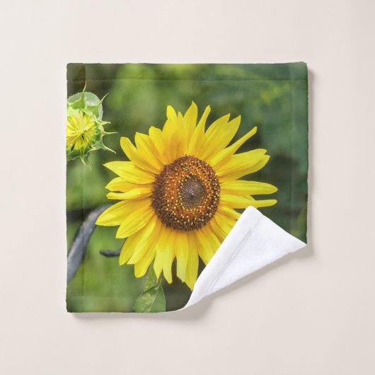 Zonnebloem Bad Handdoek (Wasdoekje)