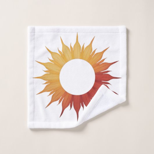 Zonnebloem Bad Handdoek (Wasdoekje)