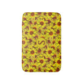 Zonnebloem Badmat (Voorkant Verticaal)