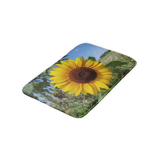 Zonnebloem Badmat (Gekanteld)