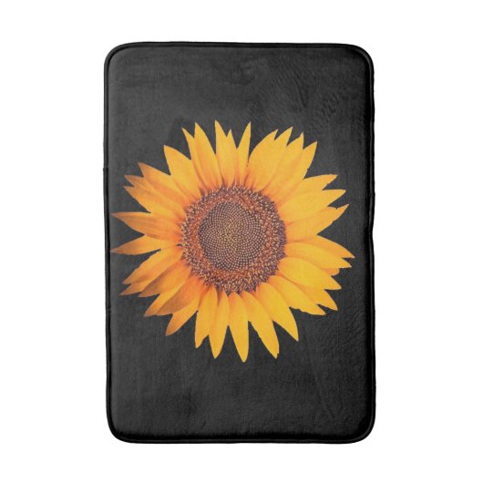 Zonnebloem Badmat (Voorkant Verticaal)