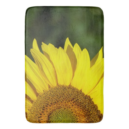 Zonnebloem Badmat (Voorkant Verticaal)