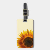 Zonnebloem Bagagelabel (Voorkant verticaal)