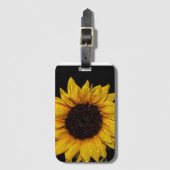 Zonnebloem Bagagelabel (Voorkant (verticaal))