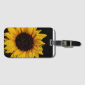 Zonnebloem Bagagelabel (Voorkant (horizontaal))