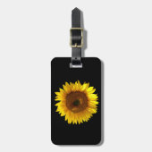 Zonnebloem Bagagelabel (Voorkant verticaal)