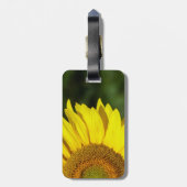 Zonnebloem Bagagelabel (Achterkant verticaal)