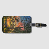 "Zonnebloem" Bagagelabel (Voorkant (horizontaal))