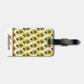 Zonnebloem Bagagelabels (Achterkant horizontaal)