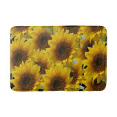 Zonnebloem Bathroom Bath Mat (Voorkant)