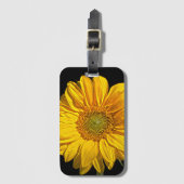 Zonnebloem bc ltcnm bagagelabel (Voorkant (verticaal))