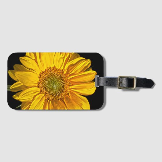 Zonnebloem bc ltcnm bagagelabel (Voorkant (horizontaal))