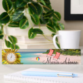 Zonnebloem Beach Desk Naamplaat Naambordje