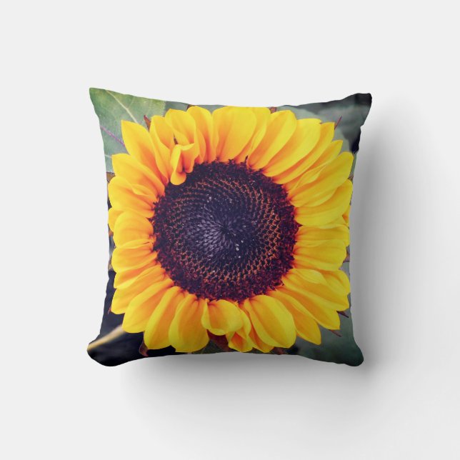Zonnebloem Beauty Pillow Kussen (Voorkant)