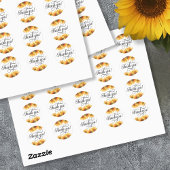 Zonnebloem Bedankt! Sticker