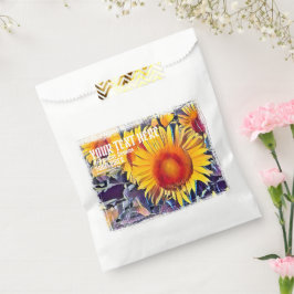 zonnebloem bedankzakje