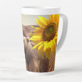 Zonnebloem Beer Bloem Latte Mok (Rechterhoek)