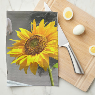 Zonnebloem Beer Floral Kitchen Towel Theedoek