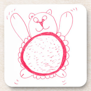 Zonnebloem Beer Kurk Onderzetter