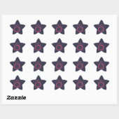 Zonnebloem Beer Star-Sticker Ster Sticker (Vel)