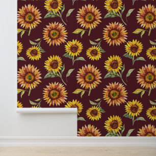 Zonnebloem Behang