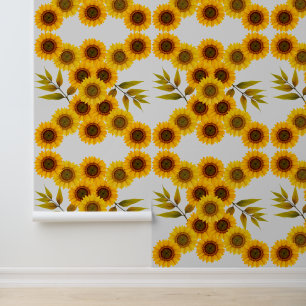 Zonnebloem Behang