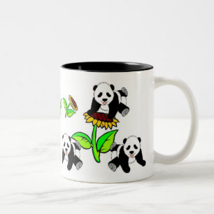 Zonnebloem Beren Tweekleurige Koffiemok