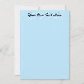 Zonnebloem bespaar de dag & sla de datumkaart op save the date (Achterkant)