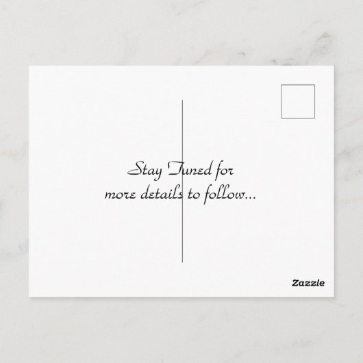 ZONNEBLOEM BEWAAR DE DATUM NA DE KAART (Achterkant)