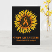 Zonnebloem/Bewustheid...CRPS Kaart (Gele Bloem)