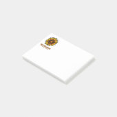 Zonnebloem/Bewustheid...CRPS Post-it Notes (Schuin)