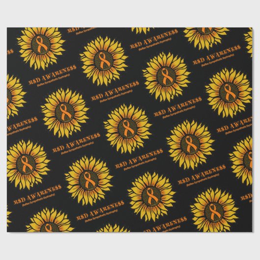 Zonnebloem/Bewustheid...RSD Cadeaupapier (Vlak)